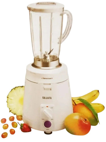 Sujata Frootmix Mixer Grinder 900W - Plastic Housing, White, 1 Jar, Wet & Dry Grinding