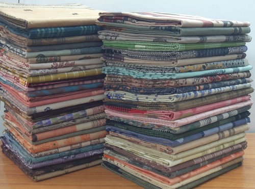 Bengali Cotton Sarees Bulk Lot | Fall & Pico Done | Assorted Colors & Designs
