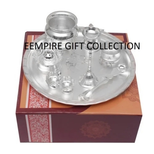 German Silver Pooja Set - Feature: Water Resistance