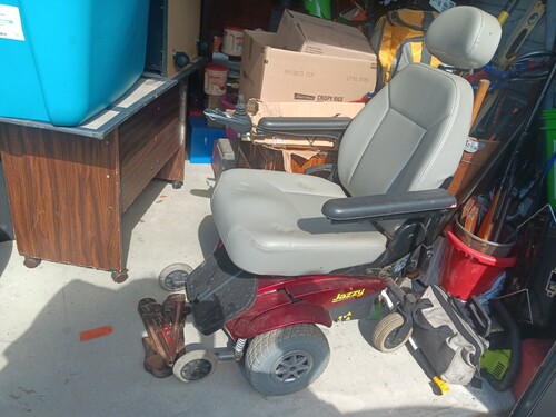 Jazzy Electric Battery Powerchair 6 Wheel