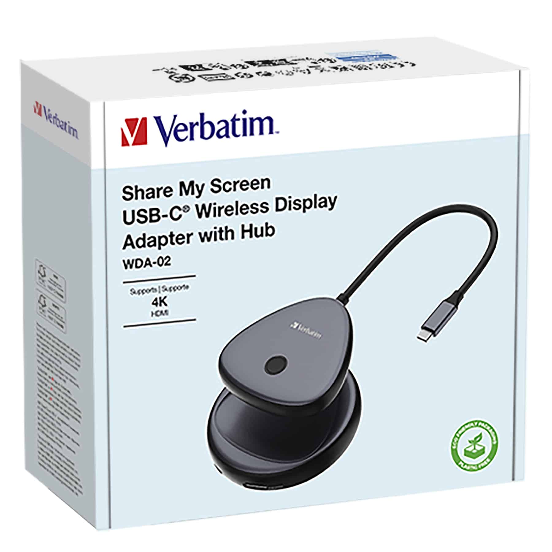Share My Screen 4K Usb-C Wireless Display Adapter With Hub Wda-02 - Application: No