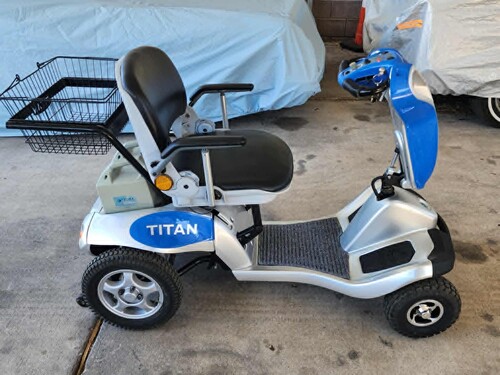 Tzora Titan Hummer XL Folding 4 Wheel Electric Mobility Scooter