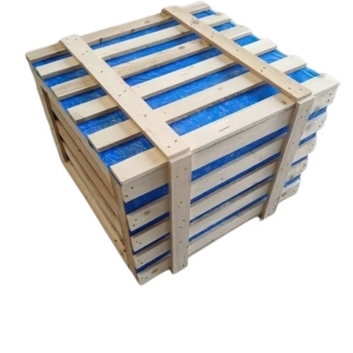 Wooden Pallet Crate - Color: Brown