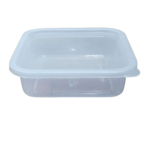 150ml Plastic Food Containers - 150ml, Rectangular, White | Eco-Friendly, Customizable Size