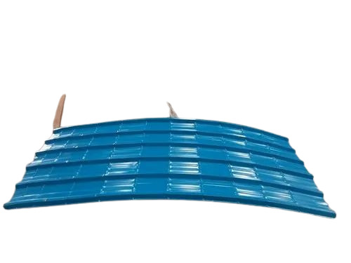 Blue Color 0.5mm Roofing Sheet - Stainless Steel, Color Coated, Blue | Long Durability, Industrial Use