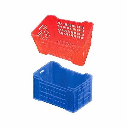 Colored Plastic Crates