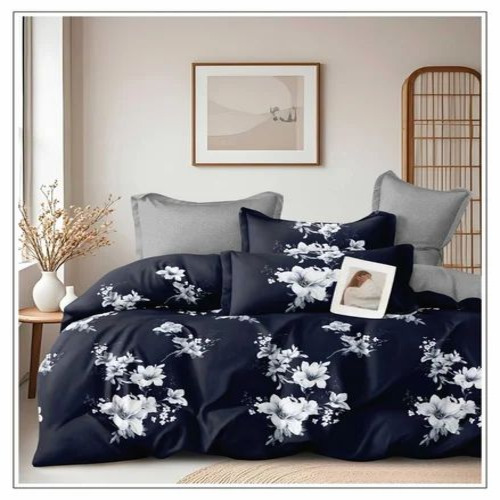 Cotton Floral Fitted Bedsheet