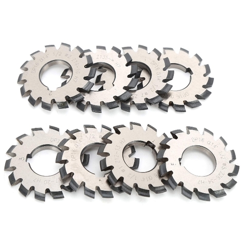 Involute Gear Milling Cutters - Blade Size: Various Sizes Are Available