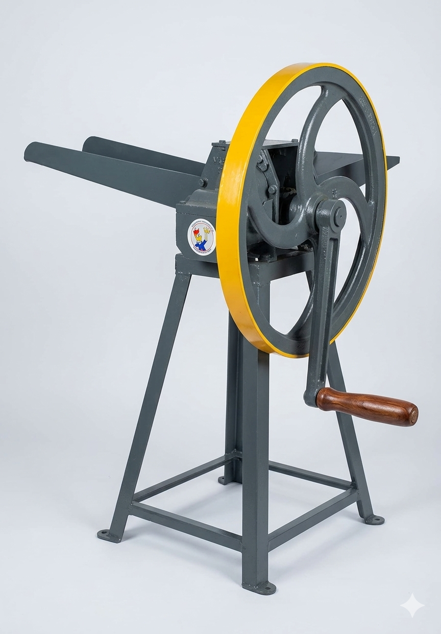 Manual/Hand Operated Chaff Cutter - Dimension (L*W*H): 100*50*90 Centimeter (Cm)