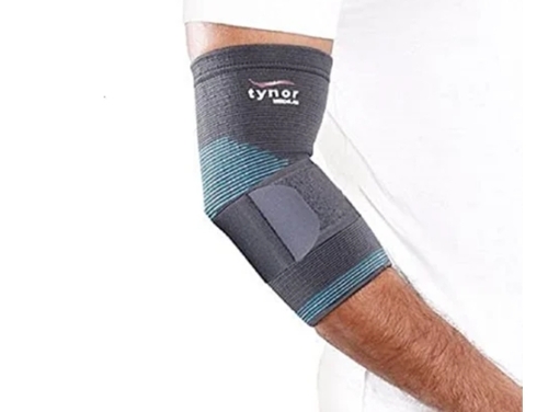 Pain Relief Elbow Support - Color: Black