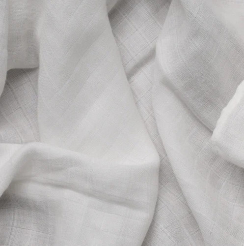 Plain Printed Muslin Fabric