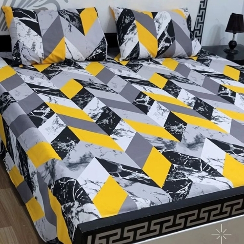 Printed Cotton Bedsheet By Shri Shyam Ji Traders