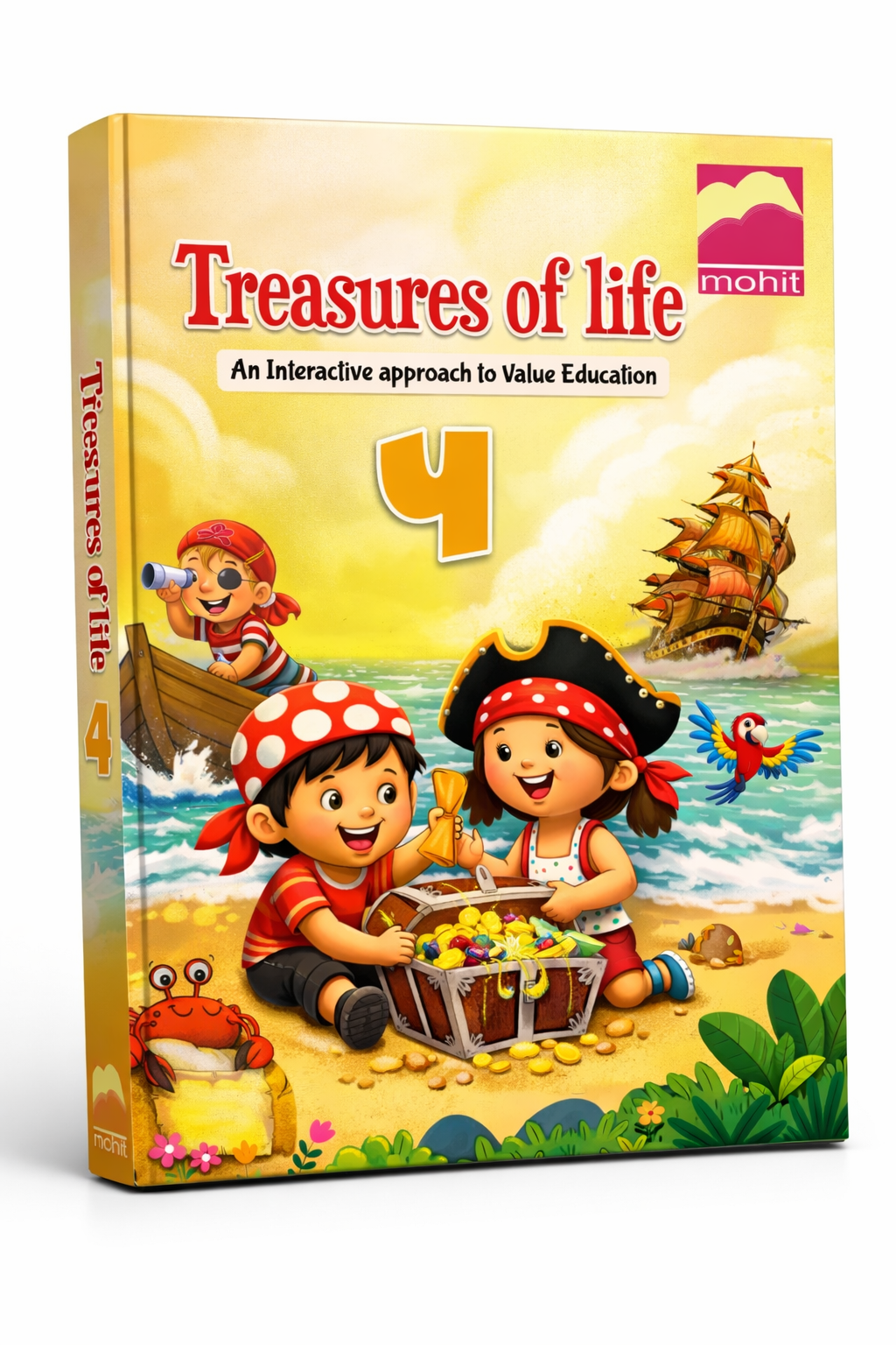 Treasures Of Life Class 4 Student Book - Books Type: Paperback