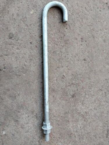 15mm Mild Steel J Type Foundation Bolt