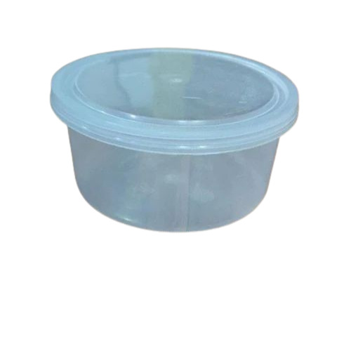 250ml Plastic Bowls - Plastic, 250ml, White | Soft, Round Shape, Includes Lid
