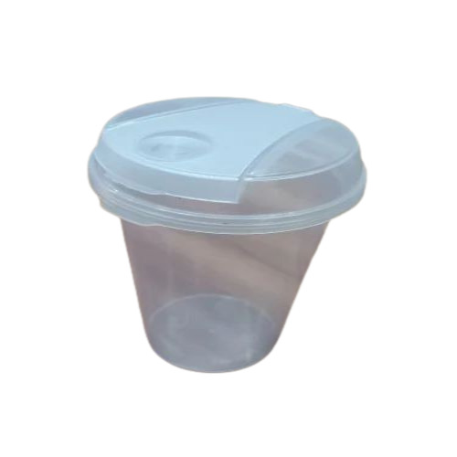 250ml Sipper Glass - Plastic, 250ml, White | Single Wall, Plastic Sipper Lid