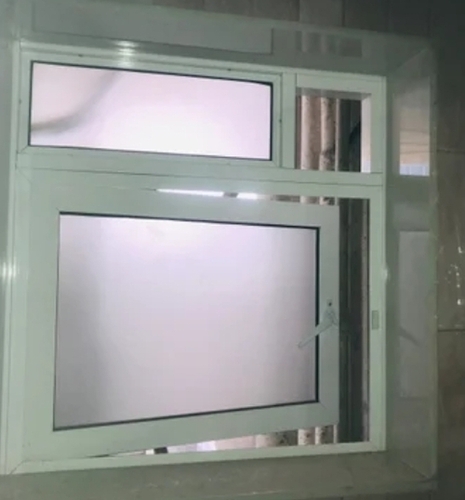 Aluminium Bathroom Window - Color: White