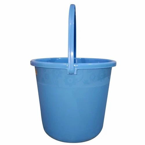 Blue Plastic Water Bucket