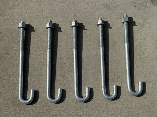 En8 Type J Type Foundation Bolt