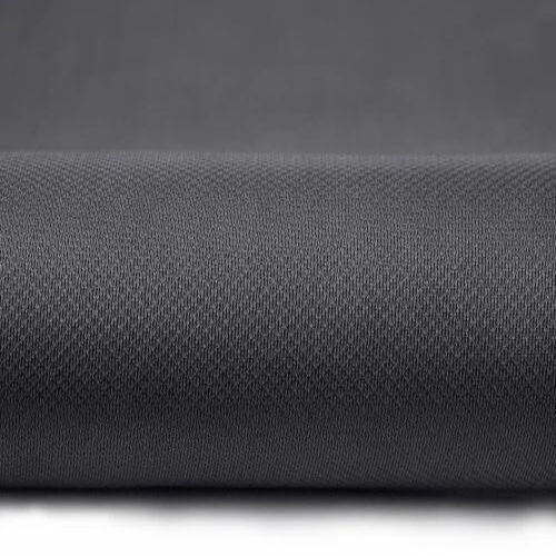 Grey Plain Air Mesh Fabric