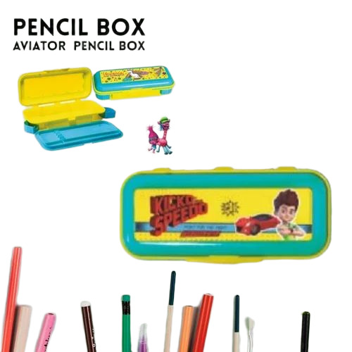 Plastic Aviator Pencil Box