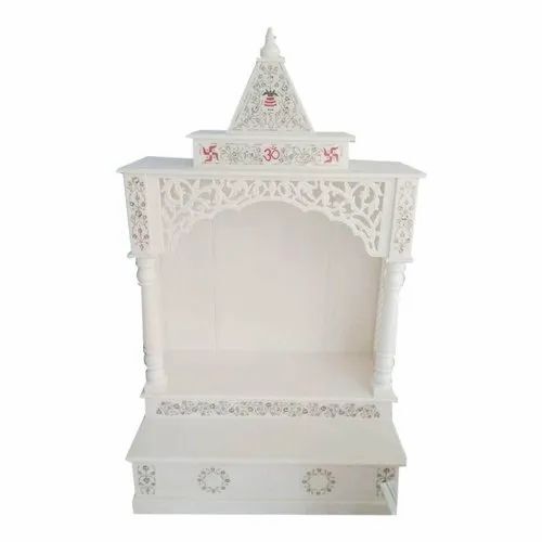 Pure White Makrana Marble Temples