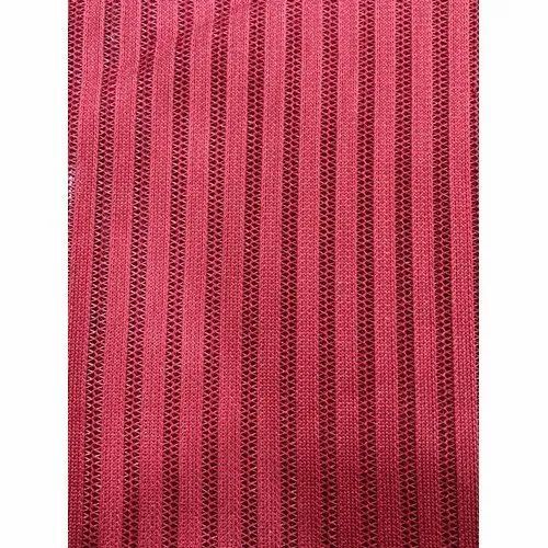 Red Air Mesh Fabric