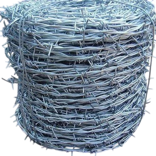 Silver Gi Barbed Wire