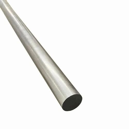 Silver Mild Steel Bright Bar - Mild Steel 8 mm Round, Silver, Polished | Durable, Fine Finished, Industrial Grade