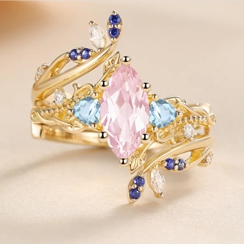 Unique Gemstone Ring