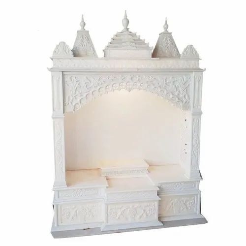White Plain Marble Temple