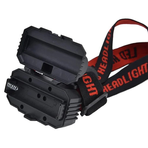 Bicycle 3d Led Light - Plastic 18x6 cm Red & Black, Durable Matte Finish Clamp Mount