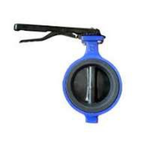 Butterfly Valve - Corrosion Resistant Epoxy Coated Blue, Wafer/Lug/Flanged/Butt Weld Connection, Precision Engineered Durable Body