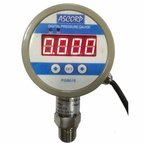 Digital Pressure Gauge 4 Digit Led Display