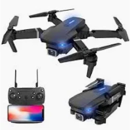 Eachine E88 Pro Drone with Camera for Adults, WiFi FPV, 1080P HD & 4K Dual Camera, Foldable, Headless