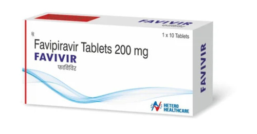 Favivir Favipiravir 200mg Tablets Packaging Type: Box Grade Standard: Medicine Grade