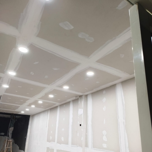 Gypsum sealing per square ft