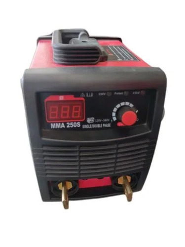 Mma 250s Welding Machine - Electric 1-2 Phase, 250A Output, 120-540V, 12.5kg | Semi-Automatic Welding Machine, New Condition