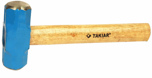 Takiar Cast Iron Drop Forged Head Sledge Hammer With Wooden Handle