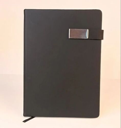 A5 Metal Loop Notebook & Hard Pu Cover