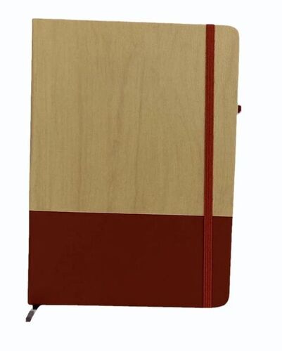 Elastic Band A5 Hard PU Notebook - Rectangular, Standard Size | Eco Friendly, Office Use, Stylist Design