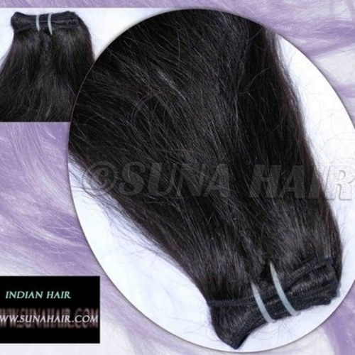 Grade A 22 Machine Weft Silky Curly Natural Hair Extension