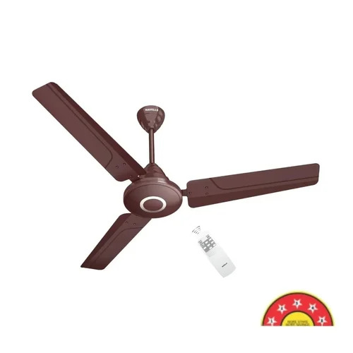 Havells Efficiencia Neo BLDC 1200mm Brown 3-Blade Ceiling Fan - 26W Power, 350 RPM, Remote Operated, 5 Star Energy Rating