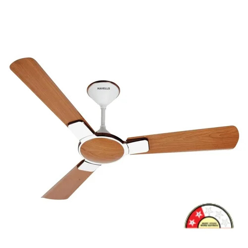 Havells Enticer Es 1200Mm Sweep Ceiling Fan - Color: Brown And White
