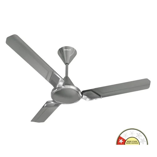 Havells Zester Es 1200Mm Sweep Ceiling Fan - Color: Grey