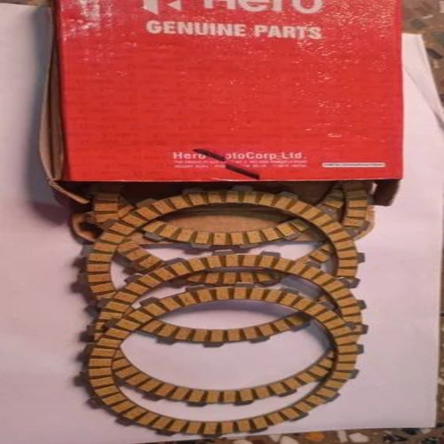 Hero Glamour Clutch Plate - Steel, Custom Size | Industrial Use, 1 Year Warranty