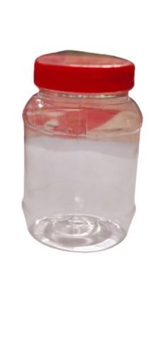 Plastic Storage Box Pet Jar Of 250 Gm - Color: Transparent