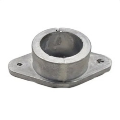 Silver-Colored Aluminum Flange