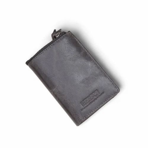 Black Genuine Leather Wallet - Genuine Leather, Standard Size, Multiple Colors | 8 Card Slots, Fine Finish, Durable Comfortable