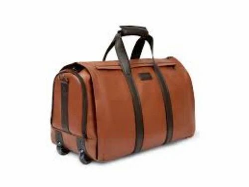 Brown Color Sidewheel Travel Bag